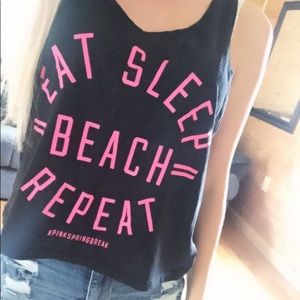 Victoria’s Secret Pink cropped tank top